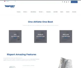 Risport.com(Risport Skates) Screenshot