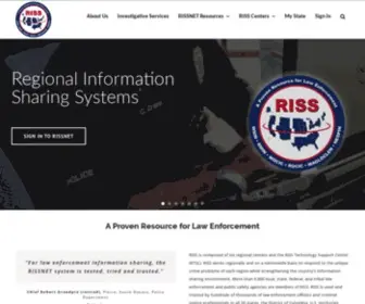 Riss.net(Regional information sharing systems) Screenshot