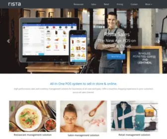 Ristaapps.com(The new age mobile Point of Sale (POS)) Screenshot