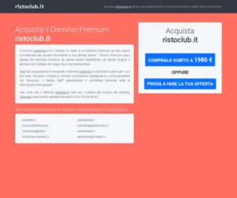 Ristoclub.it(Ristoclub) Screenshot