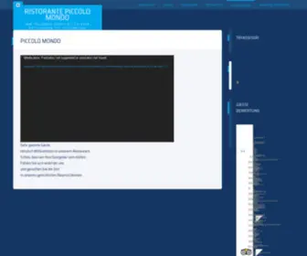 Ristorante-Piccolomondo.eu(Falcomer Haupstr.5 CH) Screenshot