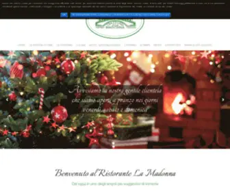 Ristoranteallamadonna.com(Ristorante centro storico Venezia) Screenshot