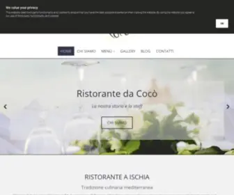 Ristorantecocoischia.it(Ristorante Ischia) Screenshot