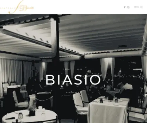 Ristorantedabiasio.it(Ristorante Da Biasio) Screenshot