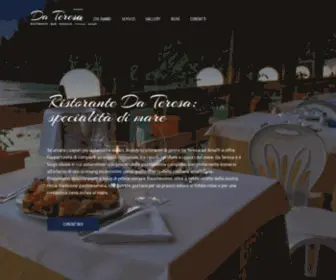 Ristorantedateresa.eu(Il Ristorante) Screenshot