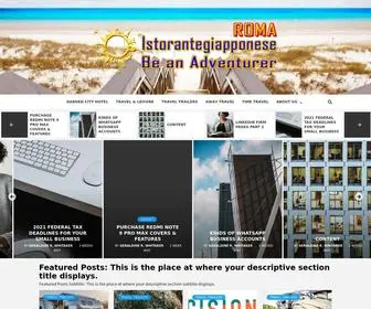 Ristorantegiapponese-Roma.com(Be an adventurer) Screenshot