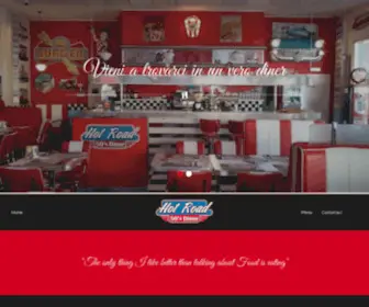 Ristorantehotroad.com(HotRod 50s Diner) Screenshot