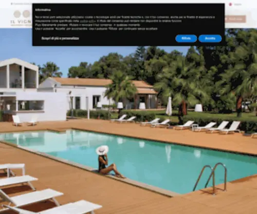 Ristoranteilvigneto.com(Il Vigneto Resort) Screenshot