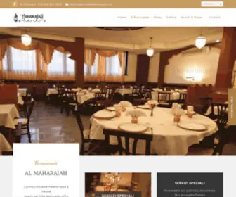 Ristoranteindianomaharajah.it(Ristorante indiano Maharajah a Verona) Screenshot