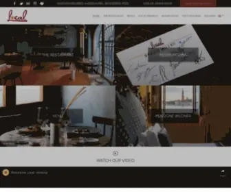 Ristorantelocal.com(Venice restaurants) Screenshot