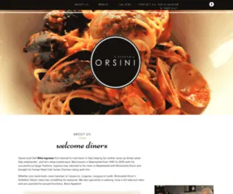 Ristoranteorsini.com(Ristorante Orsini) Screenshot