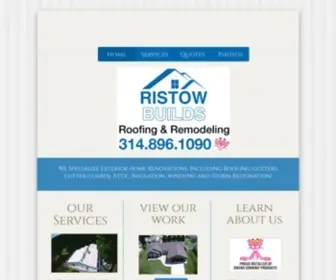 Ristowbuilds.com(Ristowbuilds) Screenshot