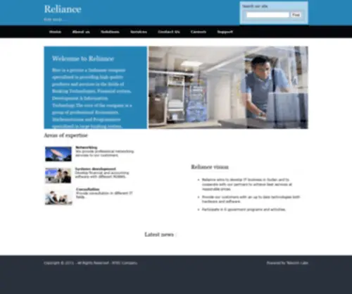 Rit-SD.com(Reliance company ( RTEC )) Screenshot