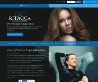 Ritaccalasercenter.com(Ritacca Cosmetic Surgery & Medspa) Screenshot