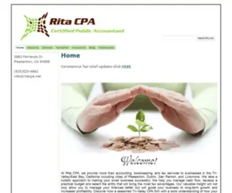 RitacPa.net(Rita CPA) Screenshot