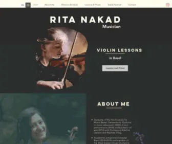 Ritanakad.com(Rita Nakad) Screenshot