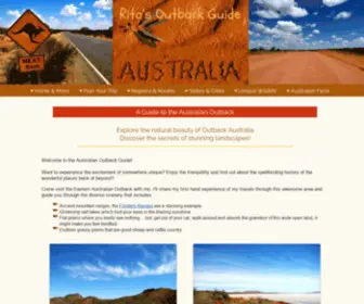 Ritas-Outback-Guide.com(Eastern Australian Outback Facts) Screenshot