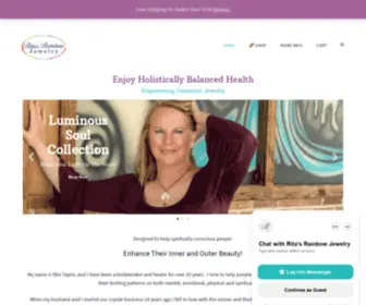 Ritasrainbowjewelry.com(Rita&#039;s Rainbow Jewelry) Screenshot