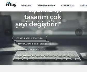 Ritasreklam.com.tr(RİTAŞ ETİKET) Screenshot