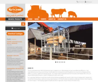 Ritchie-D.co.uk(Ritchie Agricultural) Screenshot