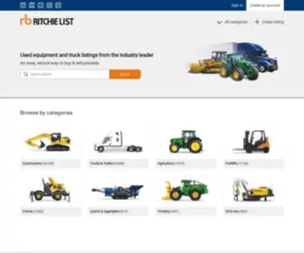 Ritchielist.com(Ritchie List) Screenshot