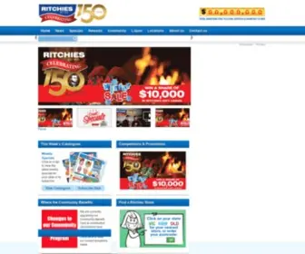 Ritchies.com.au(Ritchies Supermarkets) Screenshot