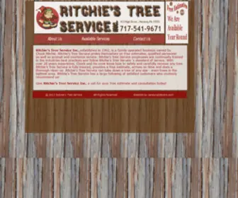 Ritchiestree.com(Richie's Tree Service) Screenshot