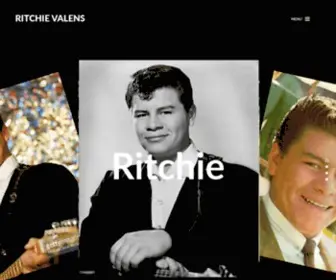 Ritchievalens.com(Ritchie Valens) Screenshot