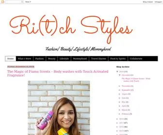 Ritchstyles.com(Indian Fashion) Screenshot