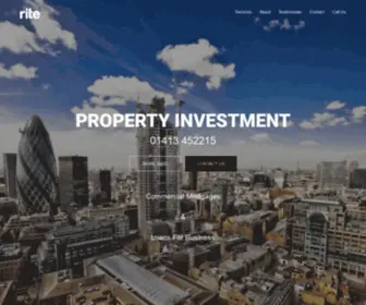 Ritecommercial.co.uk(Portfolio Landlords) Screenshot