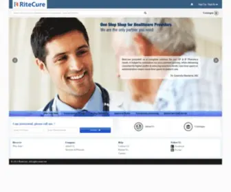 Ritecure.com(MedPlus Health Services Pvt. Ltd) Screenshot