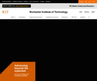 Rit.edu(Rochester Institute of Technology) Screenshot