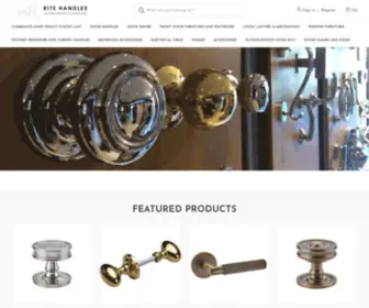 Ritehandles.co.uk(Rite Handles) Screenshot