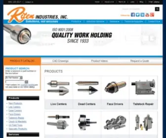 Riten.com(Quality Work Holding since 1933) Screenshot