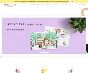 RiteRite.es(Rite Rite • Regalos Personalizados para momentos mágicos) Screenshot