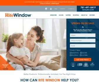 Ritewindow.com(Rite Window) Screenshot