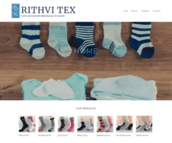 Rithvitex.com(Socks & Garments) Screenshot