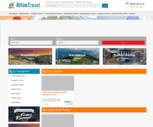 Ritimtravel.com(Ritimtravel) Screenshot