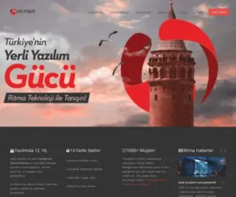 Ritmateknoloji.com(Crm programı) Screenshot