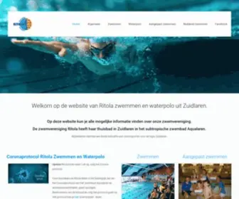 Ritola.org(Zwemmen en waterpolo) Screenshot