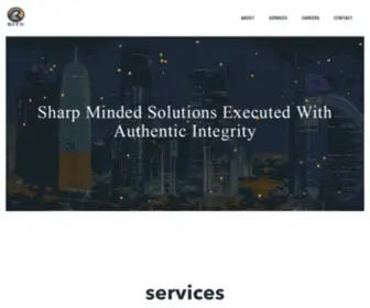 Rits-Qatar.com(Sharp Minded Solutions) Screenshot