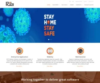 RitsGlobal.com(RITS IT Solutions) Screenshot