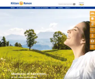 Ritten.com(Urlaub in Südtirol) Screenshot