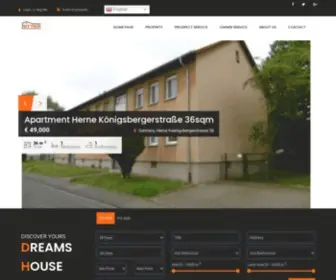 Ritter-Immobilien.nrw(STARTSEITE) Screenshot