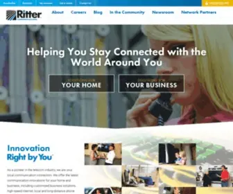 Rittercommunications.com(Ritter) Screenshot