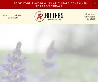 Rittersllc.com(Ritters Garden Center & Nursery) Screenshot