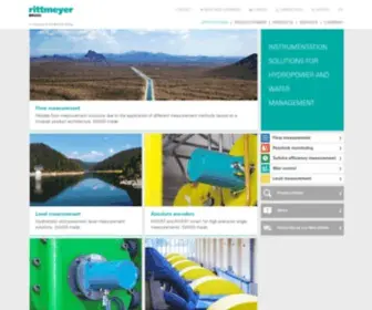 Rittmeyer.com(Übersicht) Screenshot