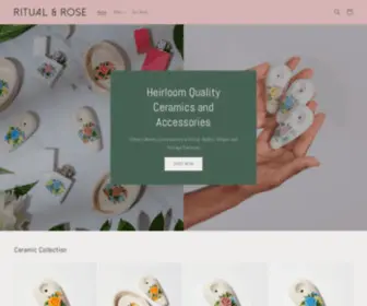 Ritualandrose.com(Ritual & Rose) Screenshot