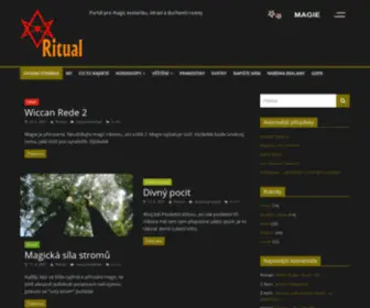 Ritual.cz(Portál) Screenshot