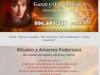 Rituales-Magicos.com(Rituales mágicos y Amarres de amor poderosos) Screenshot